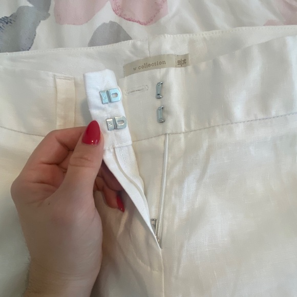 Beautiful wide leg 100% linen pants - Picture 5 of 8